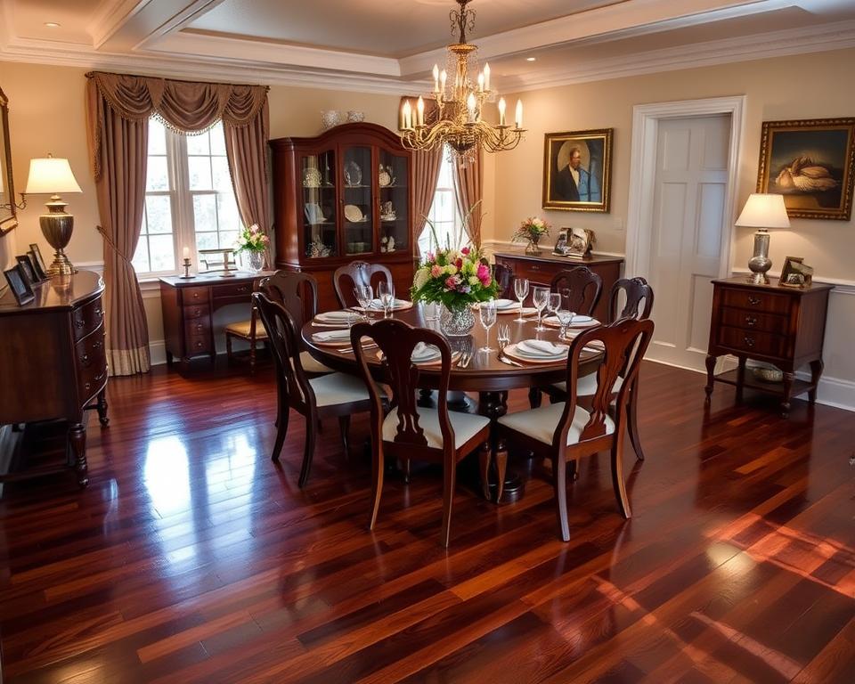 Timeless elegance of hardwood floors