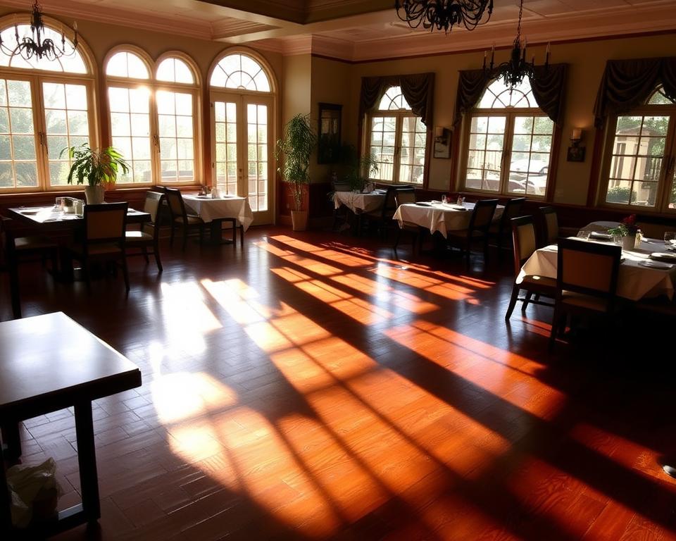 natural light and hardwood floors